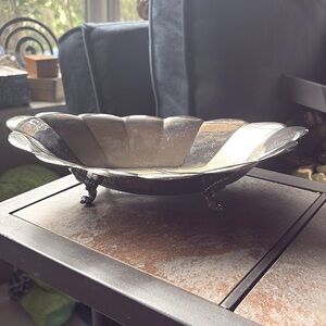 VTG Reed & Barton Silver Scalloped Dish